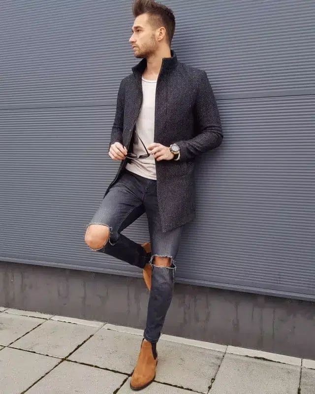 Casual Fall Outfit Idea for Men