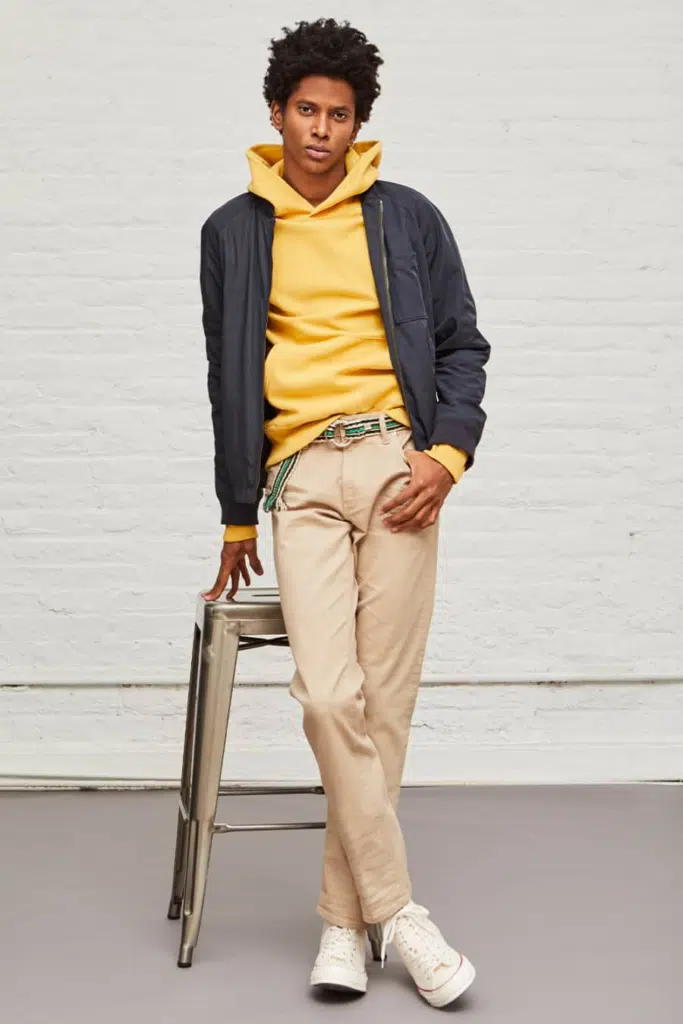 Preppy Fall Outfit Idea for Men