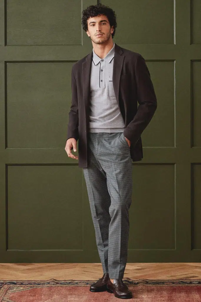 Preppy Fall Outfit Idea for Men