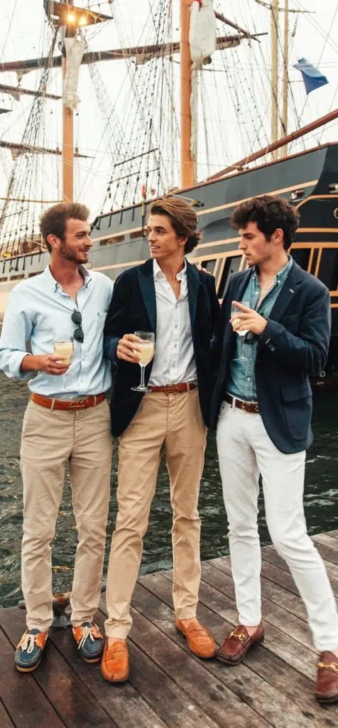 Preppy Fall Outfit Idea for Men