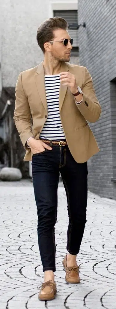 Preppy Fall Outfit Idea for Men