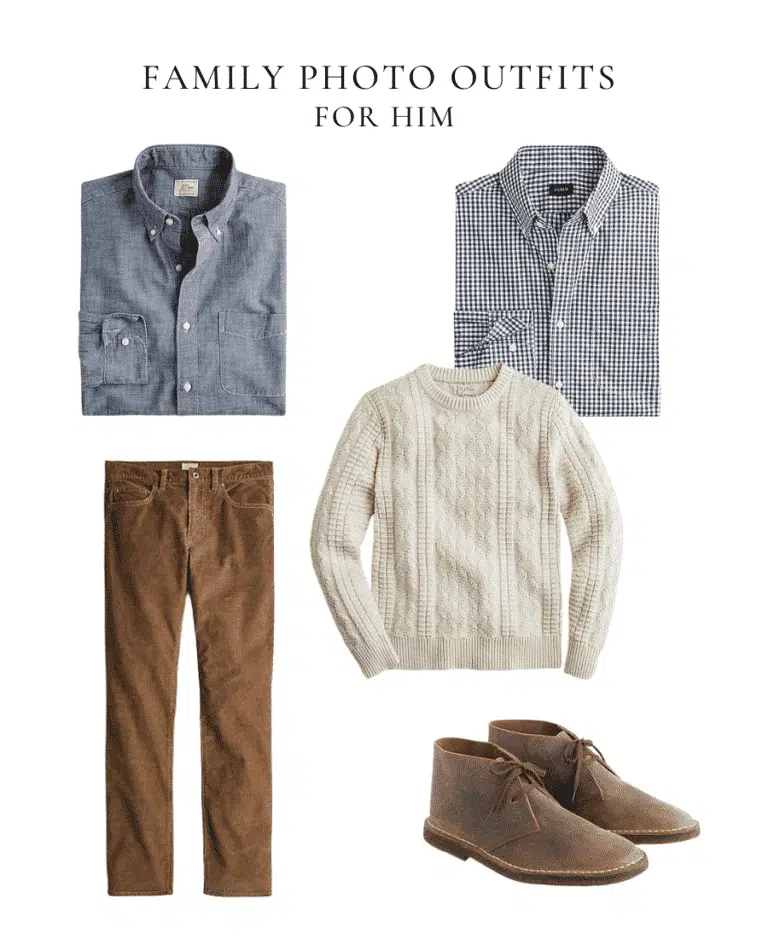 Fall Family Outfit Idea for Men