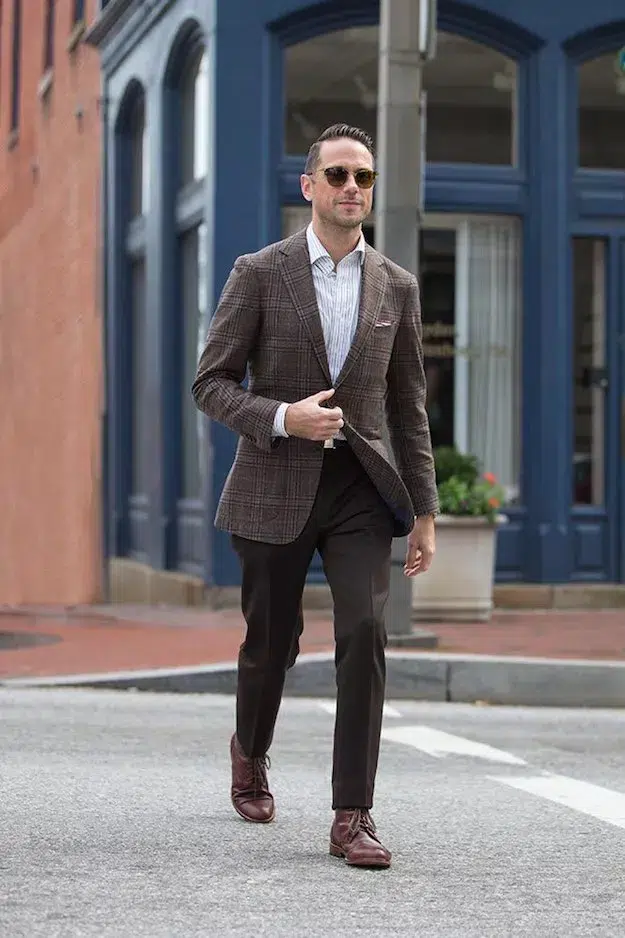 Fall Wedding Guest Outfit Idea for men