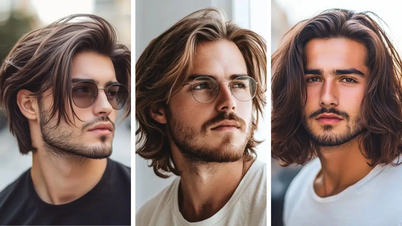 Winter Medium-Length Hairstyle for Men