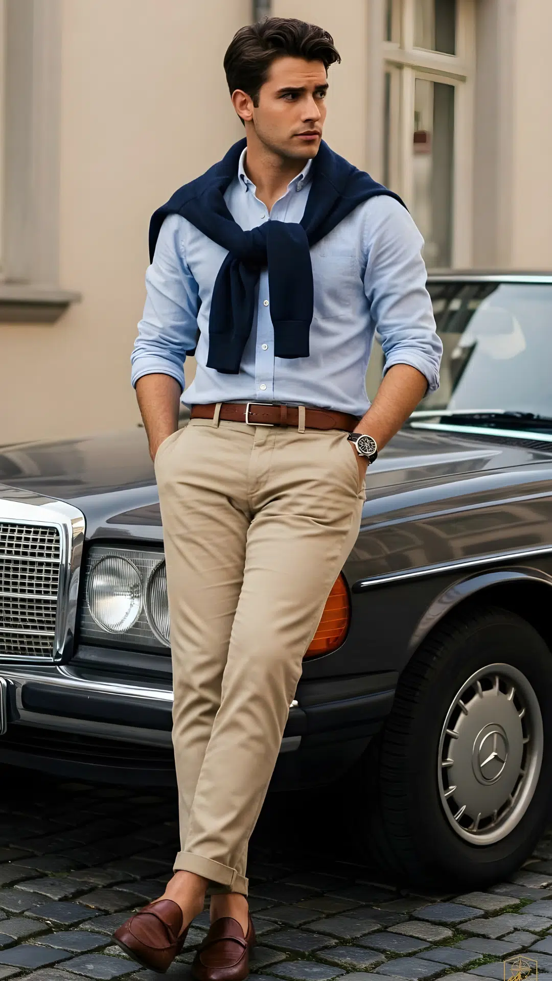 Men's Old Money Outfit Idea