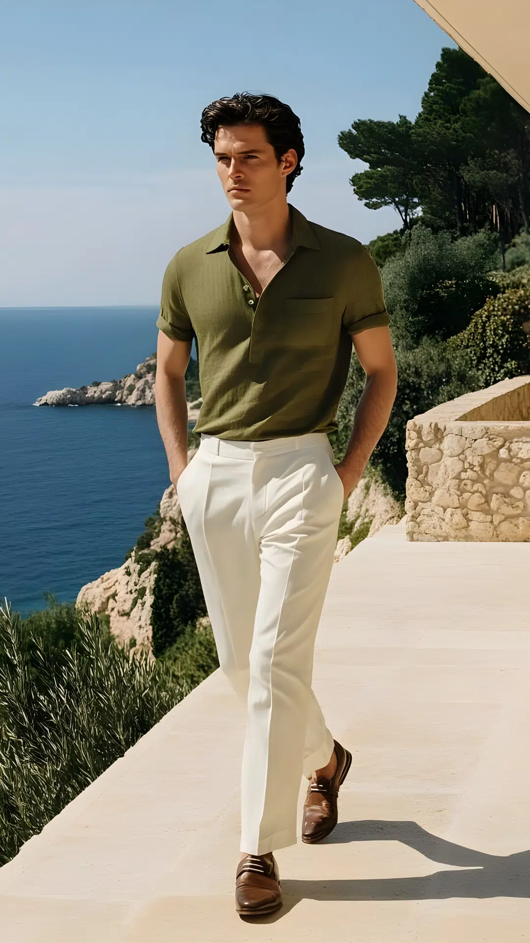 Men's Old Money Outfit Idea