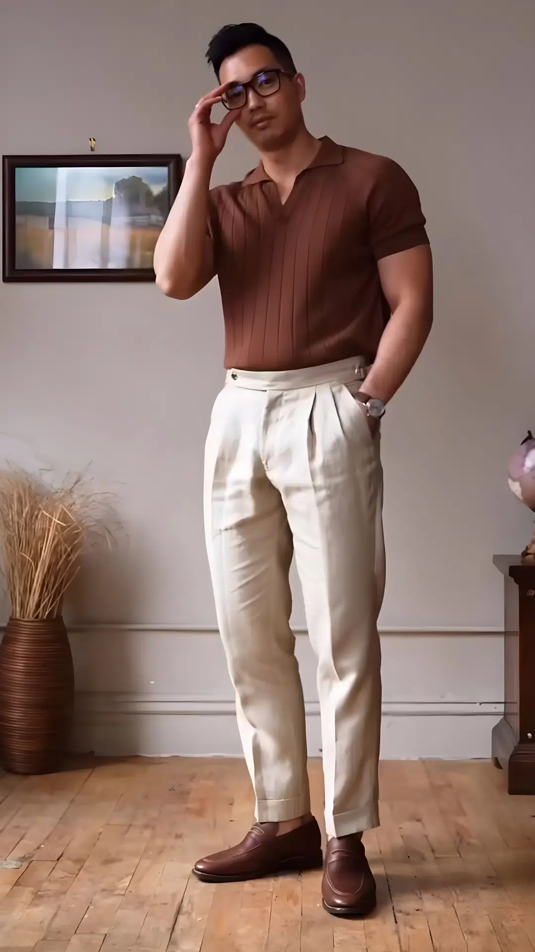 Men's Old Money Outfit Idea