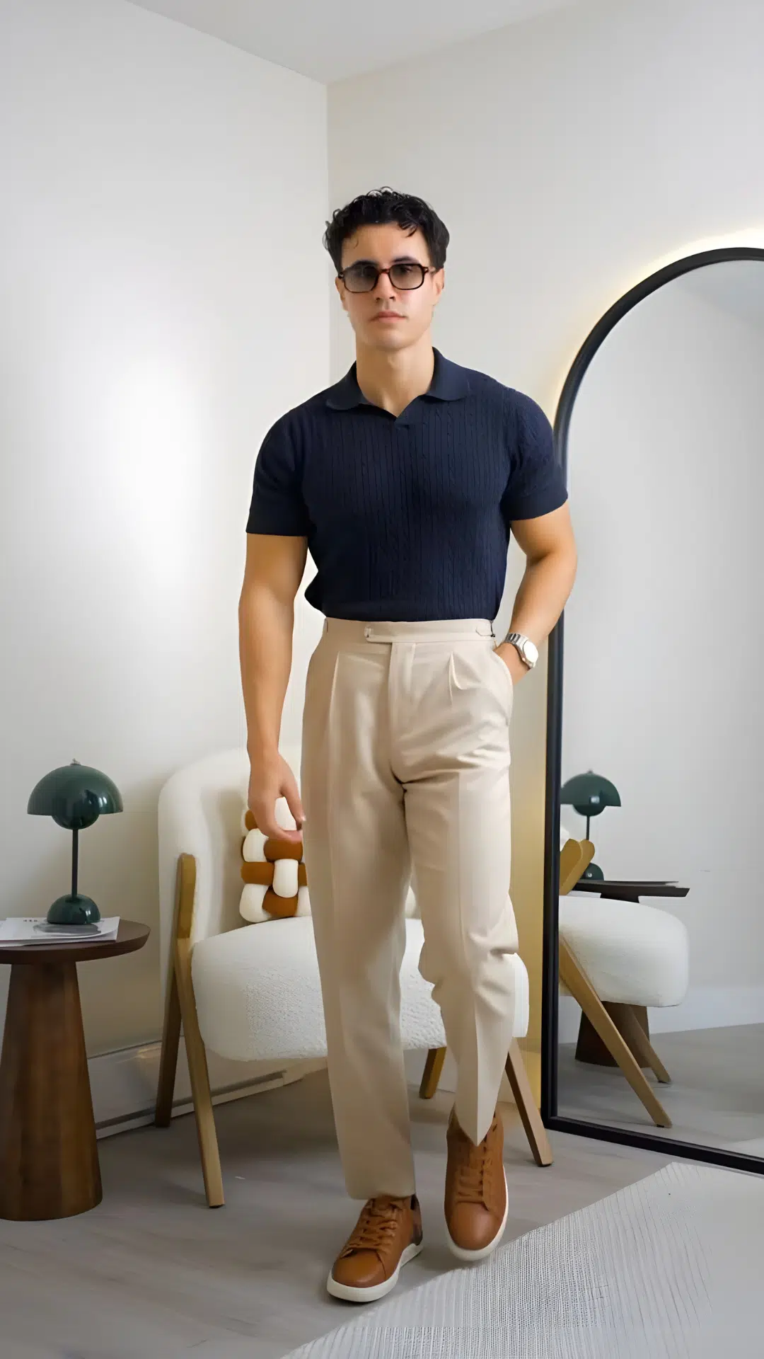 Men's Old Money Outfit Idea