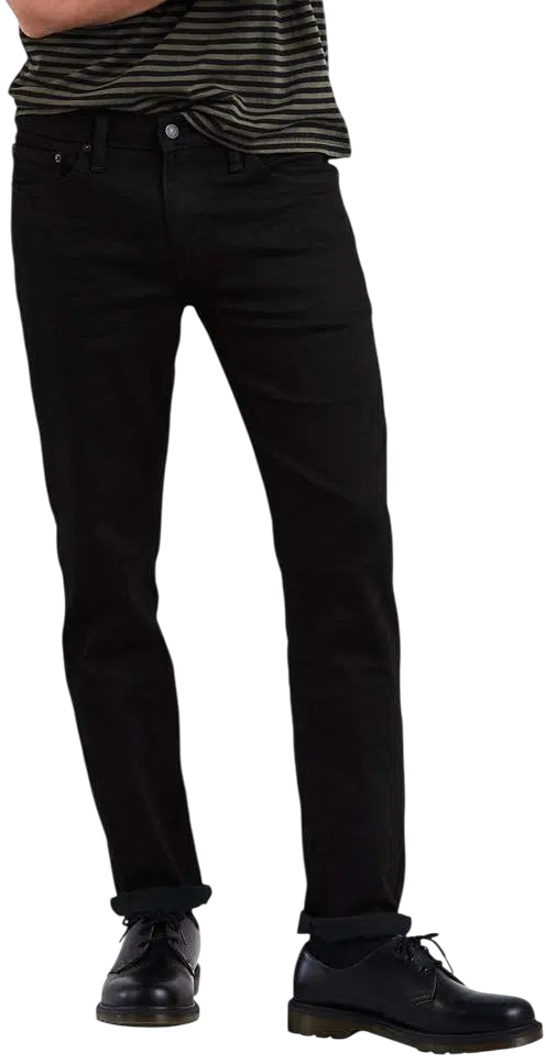 Men's Casual Outfit Idea #09 - (Rust Brown Linen Shirt + Black Slim-Fit Trousers + White High-Top Sneakers + Tinted Aviator Sunglasses + Silver Watch)