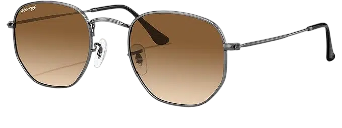 Men's Casual Outfit Idea #09 - (Rust Brown Linen Shirt + Black Slim-Fit Trousers + White High-Top Sneakers + Tinted Aviator Sunglasses + Silver Watch)
