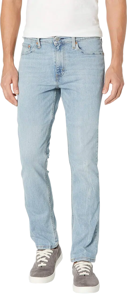 Men's Fall Outfit Idea #11 - (Olive Green Bomber Jacket + White Crew Neck T-Shirt + Light Blue Washed Jeans + Black Derby Shoes)